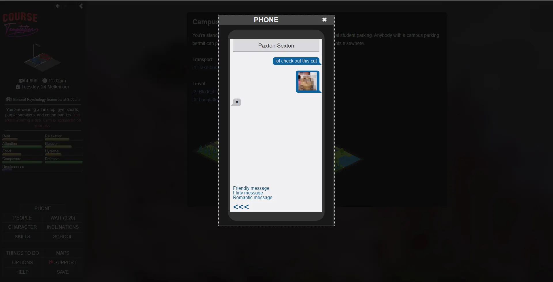 Course of Temptation screenshot 2